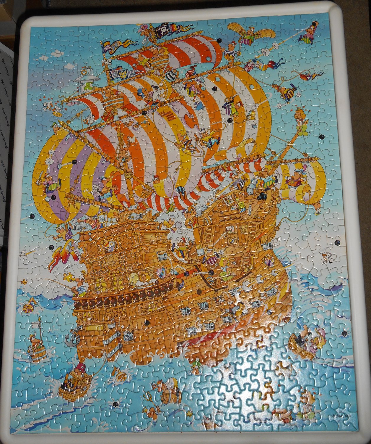 High Jinks on the High Seas 500 Piece Springbok Jigsaw Puzzle Ulli ...