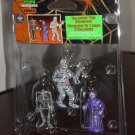 Halloween Tree Decoration Set of 3 Lemax 32757 Mummy Grim Reaper Skeleton Spooky Town Collection