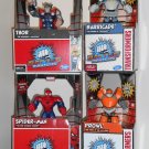 Hasbro Gaming Battle Masters Lot Thor Spider-man Prowl Barricade Marvel Transformers NIP 2013