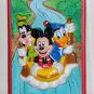 Disney Light Switch Plate Cover Lot 3D River Raft Don't Forget GITD Mickey Mouse Donald Duck Goofy