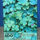 Lucky Clover 500 Piece Springbok Jigsaw Puzzle Four Leaf PZL2498 COMPLETE 1999