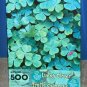 Lucky Clover 500 Piece Springbok Jigsaw Puzzle Four Leaf PZL2498 COMPLETE 1999