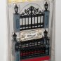 Lemax Village 54303 Lighted Wrought Iron Fence Set of 5 Accessory 4.5v 2005 NIP