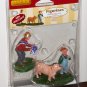 Lemax Village Collection 52116 The Prize Pig Set of 2 Polyresin Figurines 2005 NIP