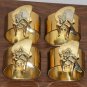 Looney Tunes Lot Clear Glass Platter Napkin Rings Two Tier Server Bugs Tweety Sylvester Marvin Daffy