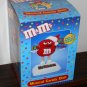 M&M's Red Animated Musical Candy Dish Plush Santa Figure Christmas Holiday Telco Battery Operated