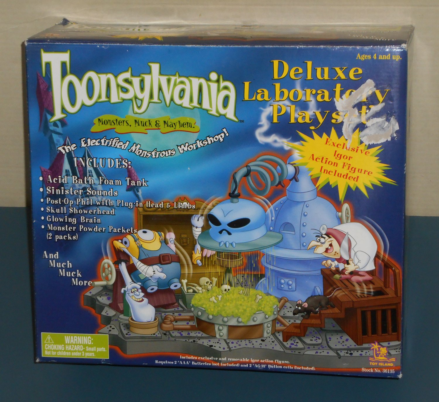 Toonsylvania Deluxe Laboratory Playset Monsters Muck Mayhem Exclusive ...