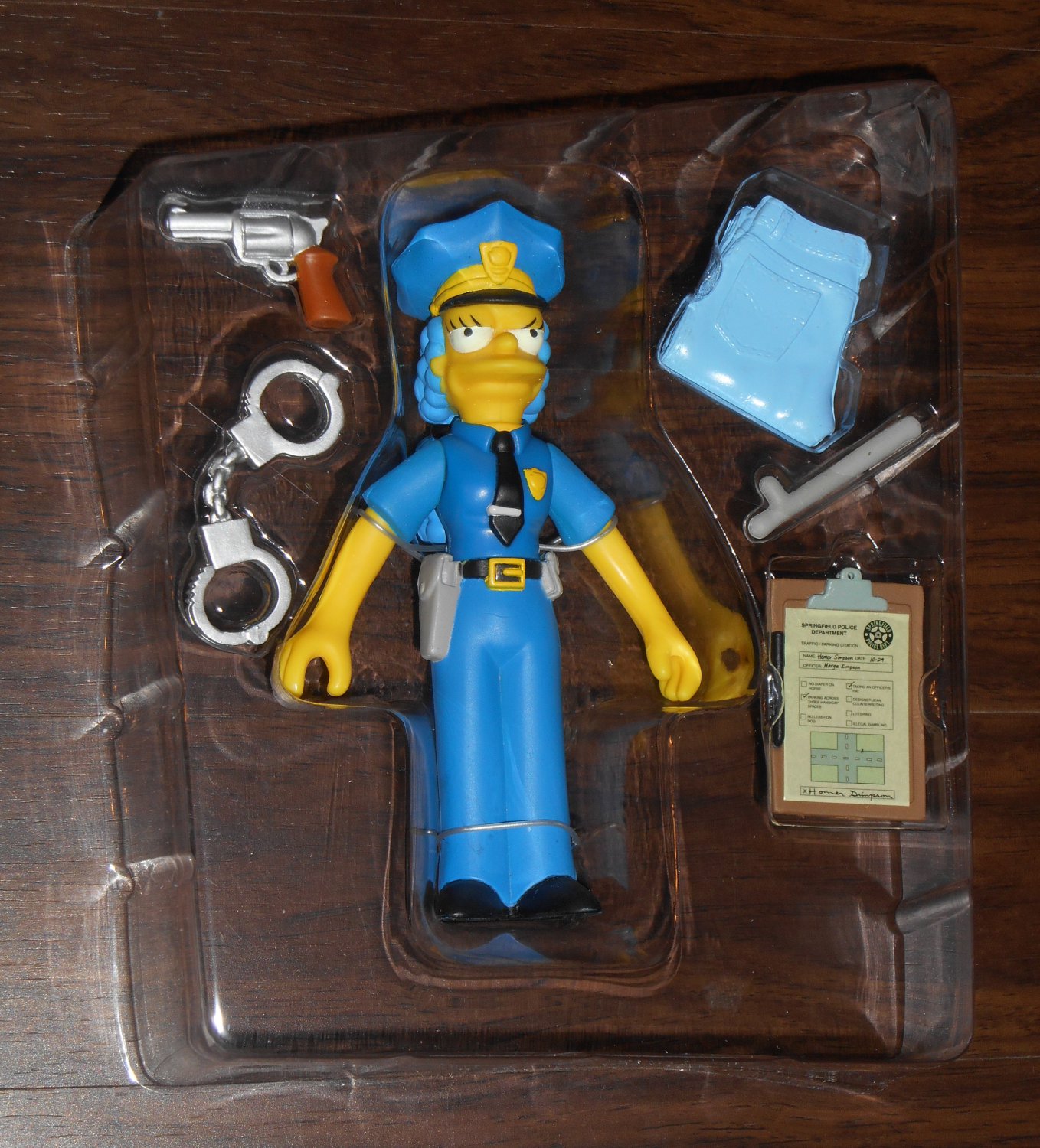 Officer Marge Series 7 WOS Interactive Figure The Simpsons TV Show Playmates World of Springfield