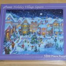 Holiday Village Square 1000 Piece Jigsaw Puzzle VC132 Vermont Christmas Company NIB