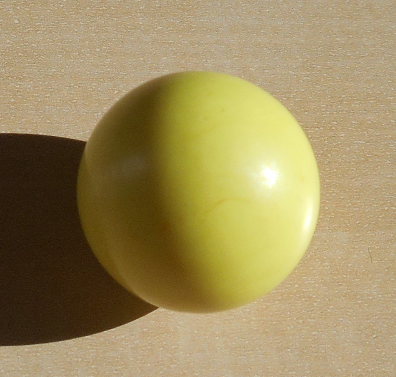 vintage 1970 zig zag zoom game yellow marble ball