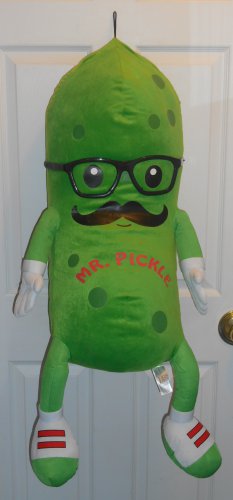 Mr. Pickle Plush Toy 17 inch. Xlarge Fiesta Plush Toy.