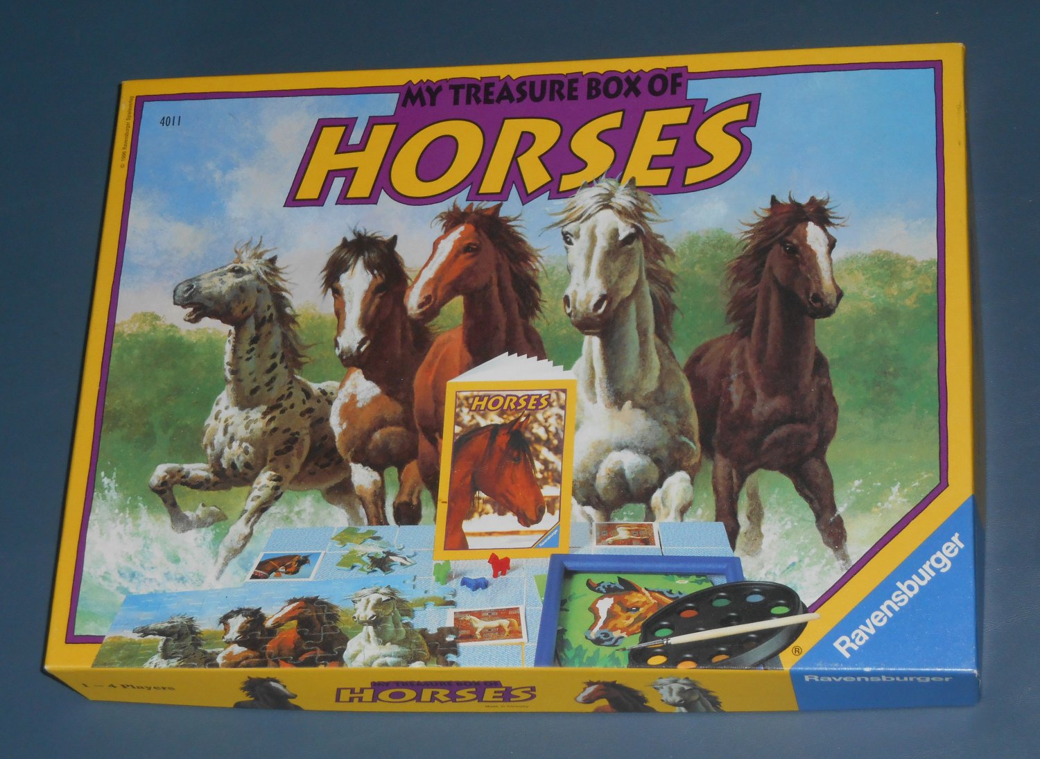 My Treasure Box of Horses 4011 Ravensburger Discovery Toys Complete