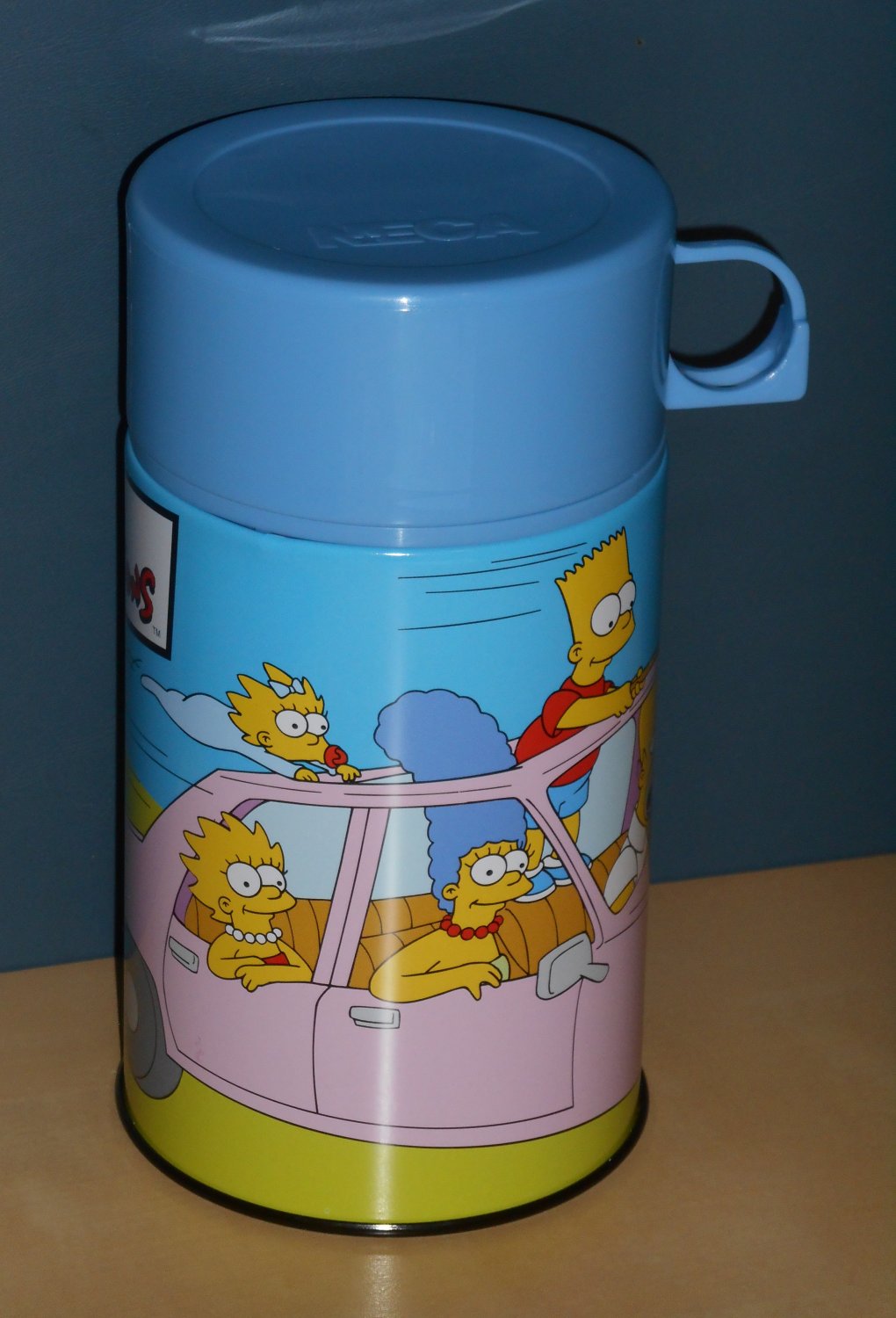 simpsons metal lunch box