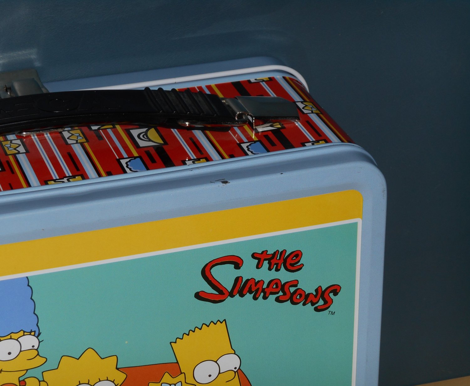 simpsons metal lunch box