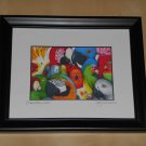 Parrotheads Parrot Heads Don McMahon Digital Reproduction Print Birds on Things Hand Signed