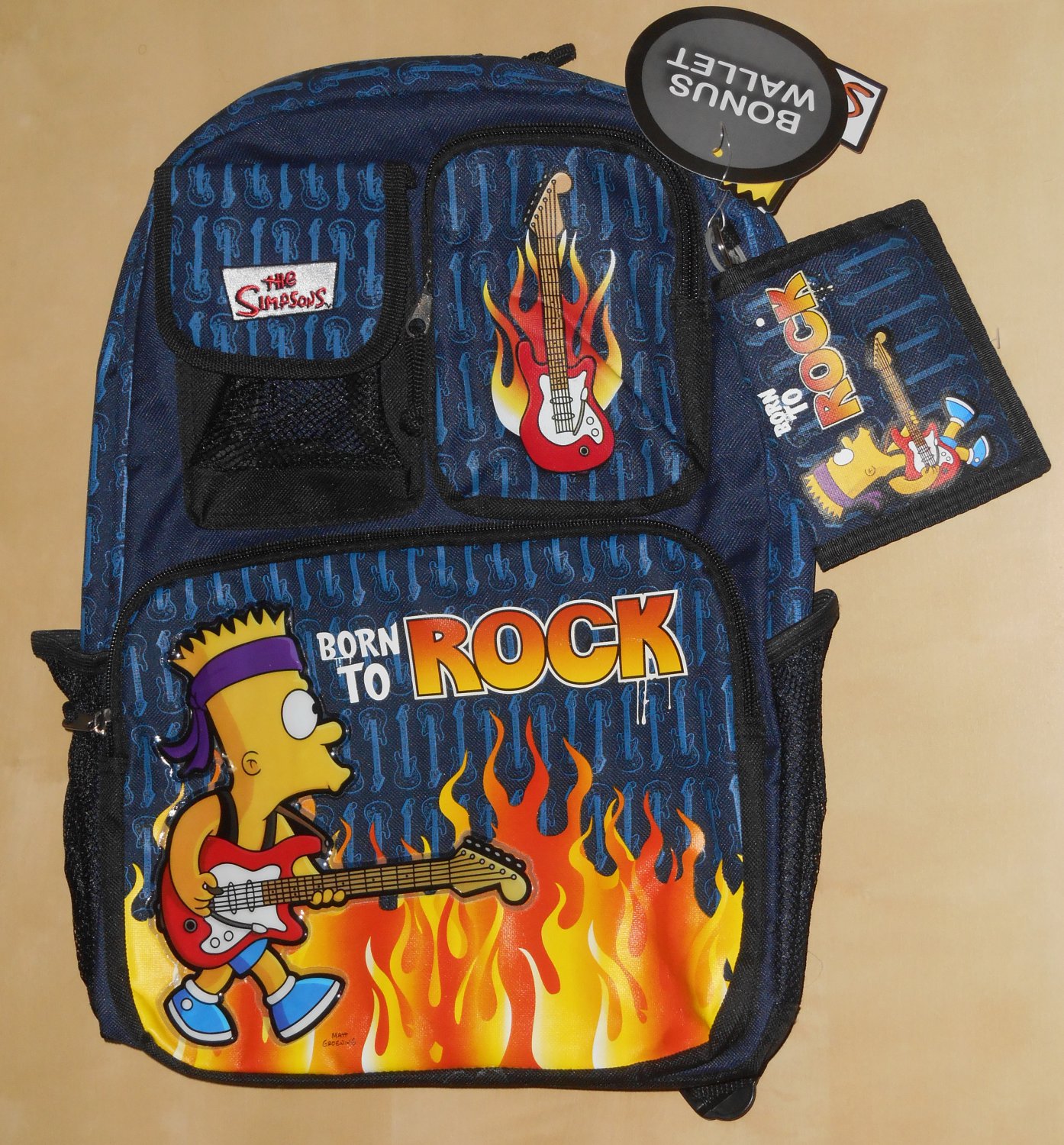 herschel bart simpson backpack