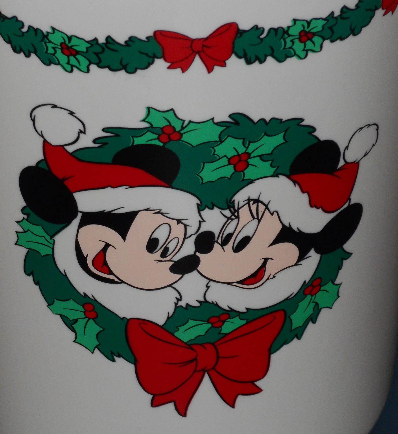 Mickey Minnie Mouse 4 Piece Plastic Bathroom Set Christmas