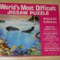 Whales Edition World's Most Difficult Jigsaw Puzzle 529 Piece Sealed Bag Buffalo Games
