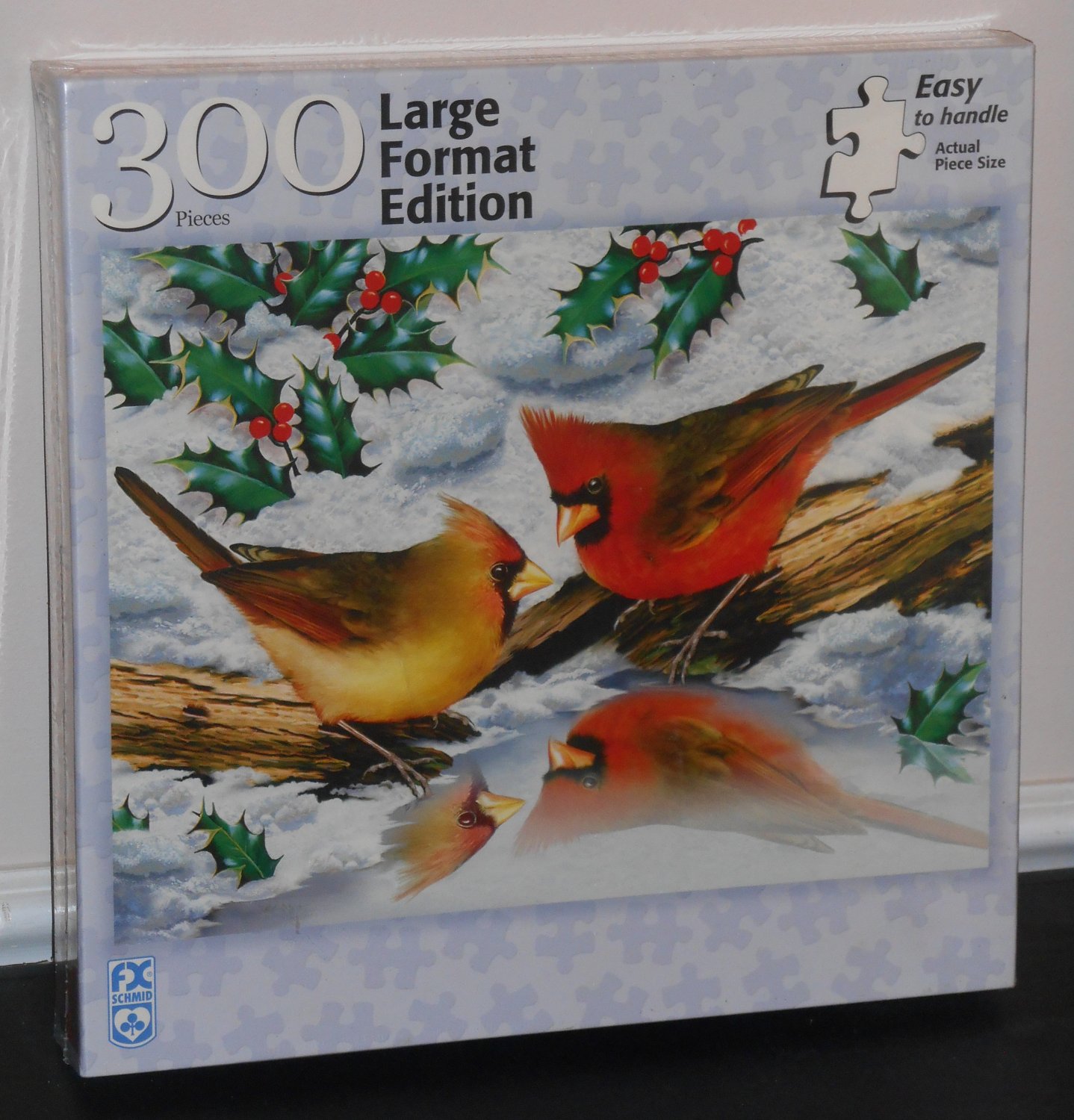 Cardinal Couple 300 Piece Large Format Jigsaw Puzzle FX Schmid 78822 ...