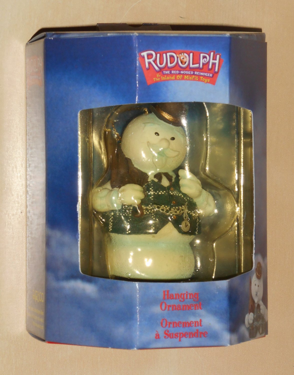 SAM THE SNOWMAN Ornament Rudolph Island of Misfit Toys CVS  Rare Enesco