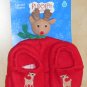 Rudolph the Red Nosed Reindeer Child Baby Cap Slippers Set Medium 20-27 Lbs Gerber Childrenswear NEW