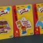 The Simpsons Vinyl Plastic Car Window Sign Lot Suction Cup NIP Homer Bart Family Fun-4-All