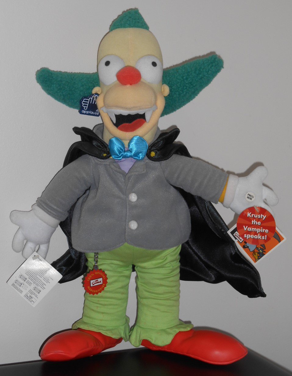 the simpsons evil krusty doll
