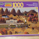The Depot 1000 Piece Jigsaw Puzzle RoseArt 09200 Hometown America Collection 1991 COMPLETE