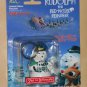 Sam the Snowman Keychain Ornament Rudolph the Red Nosed Reindeer Island of Misfit Toys NIP 1999