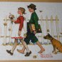 A Scholarly Pace 550 Piece Jigsaw Puzzle Hoyle 8588 Norman Rockwell 1997 COMPLETE