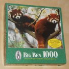 Red Pandas In Tree 1000 Piece Jigsaw Puzzle Big Ben 4962-83 COMPLETE 2000