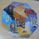 High Flying Heroes 500 Piece Octagonal Puzzle Whimsies National Geographic 40852-1 COMPLETE 1996