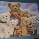 Some Bear Over the Rainbow 1000 Piece Jigsaw Puzzle APC 6260 Teddy Bears 1986 COMPLETE