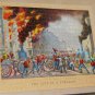 Life of a Fireman 600 Piece Jigsaw Puzzle Jaymar 5000-14 Vintage Currier & Ives COMPLETE