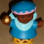 Replacement Dark Blue Teal Wise Man Wiseman Fisher Price Little People Christmas Nativity