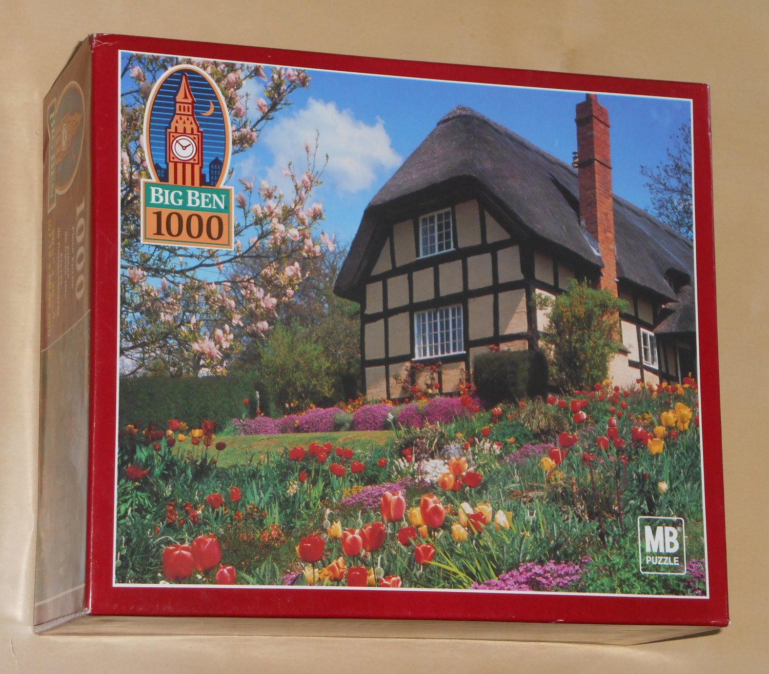 Eastnor Cottage Herefordshire England 1000 Piece Jigsaw Puzzle Big Ben 4962-47 NIB New 2003