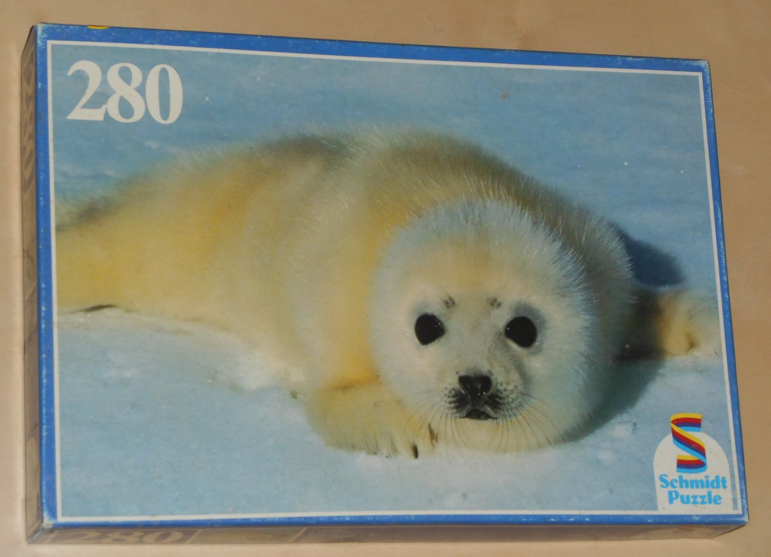 Baby Seal Pup 280 Piece Jigsaw Puzzle Schmidt 2869 Complete