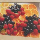 Fresh Fruit 550 Piece Jigsaw Puzzle Strawberries Grapes Oranges Golden 4729K-52 Complete