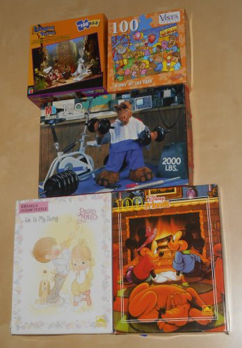 Mickey and Minnie 100 Piece Puzzle # 4649-42 Golden