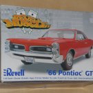 Revell 1:25 Scale '66 1966 Pontiac GTO Plastic Model Muscle Car Kit 85-2873 2005 Open Box Unbuilt