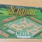 Scrabble Crossword Game Golf Edition USAopoly  Classic Wooden Tiles Special Rules NIB 2000