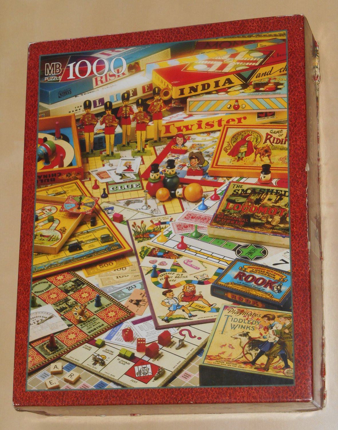 The Games of Your Life 1000 Piece Jigsaw Puzzle Vintage Board MB Milton Bradley 4437 Complete