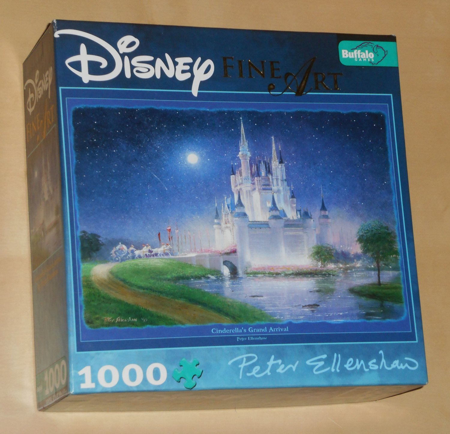 Buffalo Games Disney Fine Art Puzzle Cinderellas Grand Arrival 1000 PC Castle Ne for sale online 