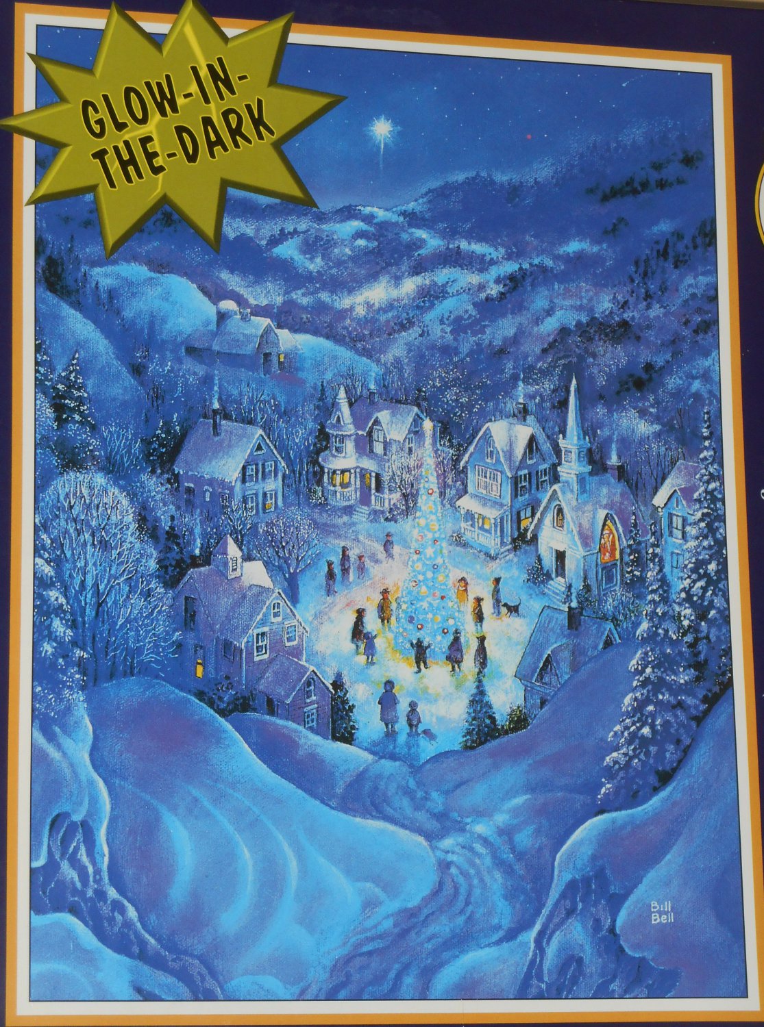 Road To Christmas 1000 Piece Jigsaw Puzzle GlowintheDark 110152