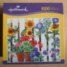 Backyard Garden 1000 Piece Jigsaw Puzzle Hallmark 49462-02 COMPLETE 2004