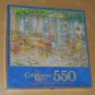 Cafe Preparing For The Day 550 Piece Jigsaw Puzzle Milton Bradley 4075-13 Kim Jacobs COMPLETE