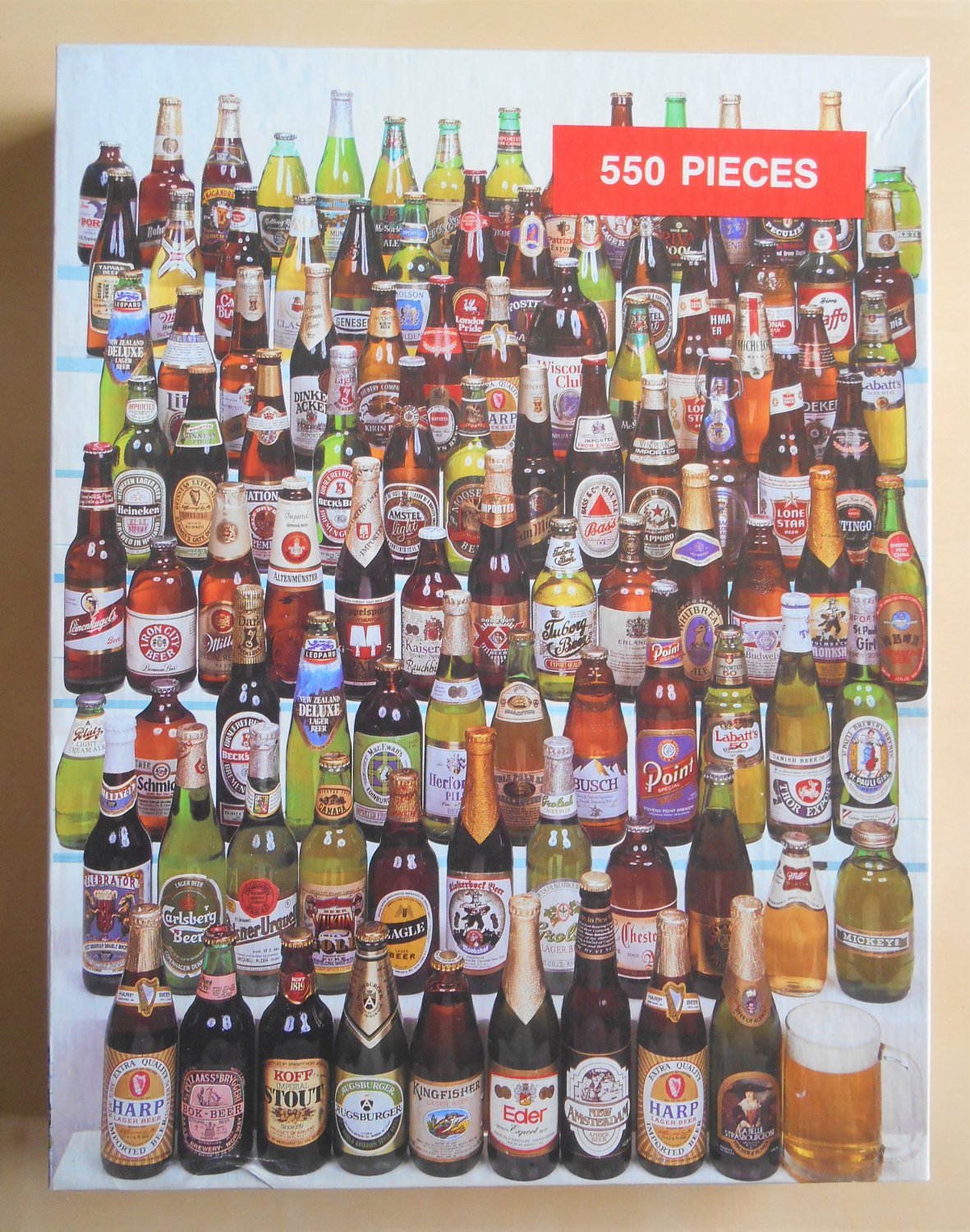 99 Bottles of Beer on the Wall 550 Piece Jigsaw Puzzle Ninety Nine GAPF 971 COMPLETE