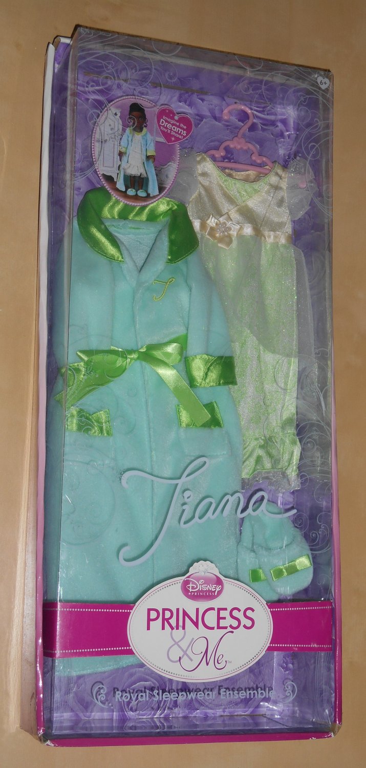 Tiana Royal Sleepwear Ensemble Outfit Disney Princess & Me 18 Inch Doll Clothes NIP Jakks Pacific