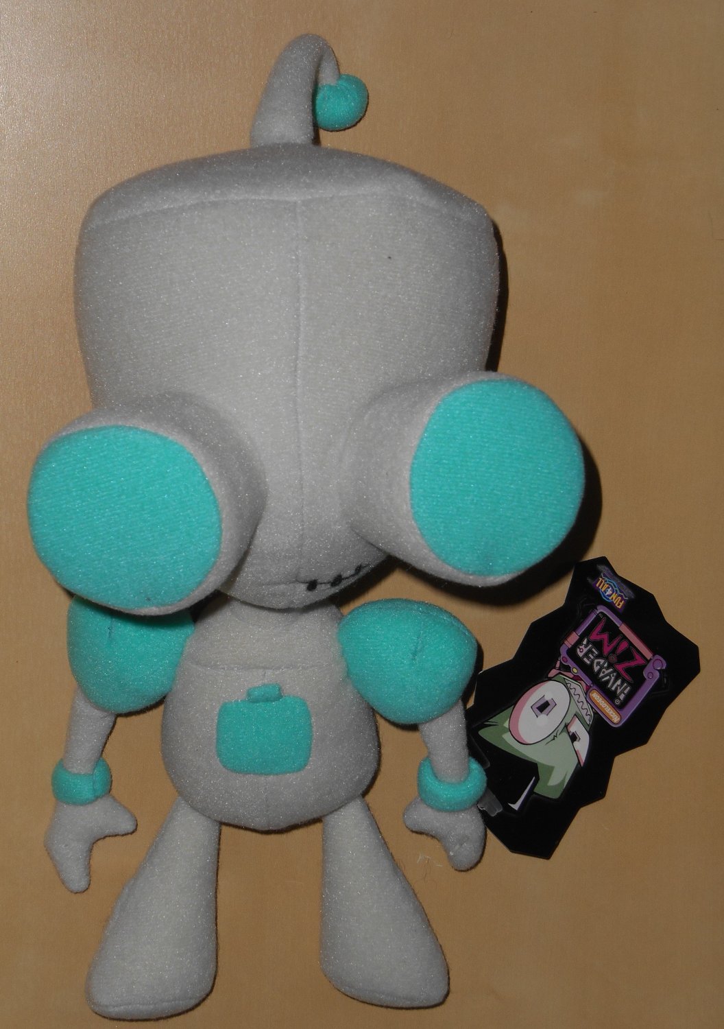 Invader Zim Plush Good Robot Gir 9 Inch Doll Toy 2002 Viacom With Tag
