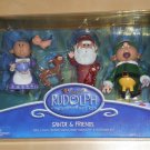 Skinny Santa & Friends Figures Set Baby Rudolph Island Misfit Toys Mrs Claus Foreman Elf Bird NIB